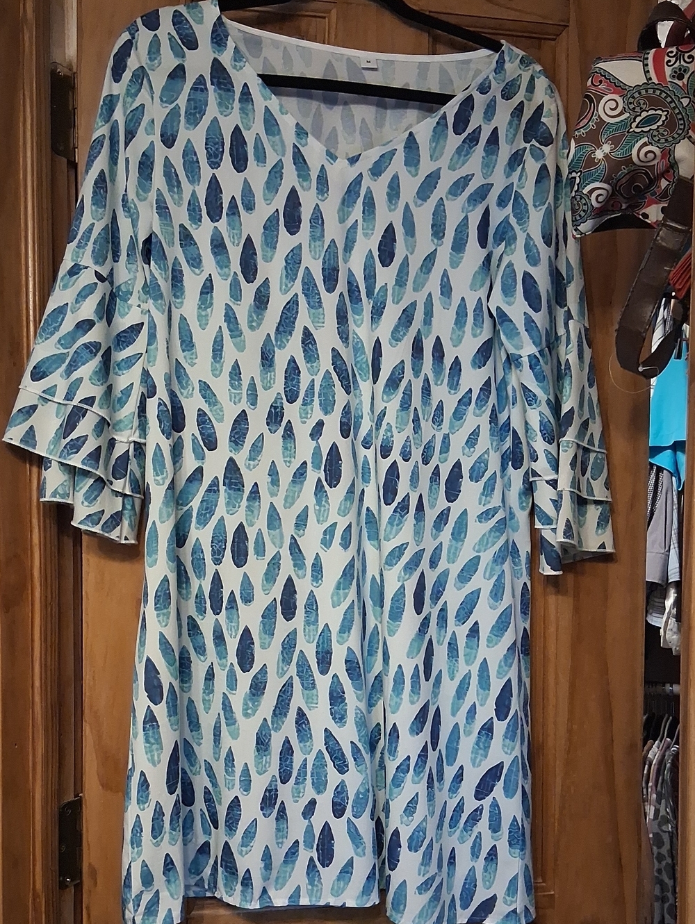 Woven Pull On Dress
